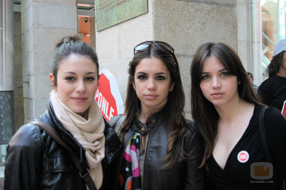 Blanca Suárez, Elena Furiase y Ana de Armas en el aniversario de "Ponle Freno"