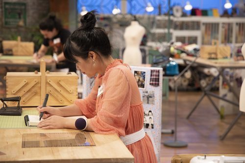 Xiaona Dai, en una prueba de 'Maestros de la costura 3'