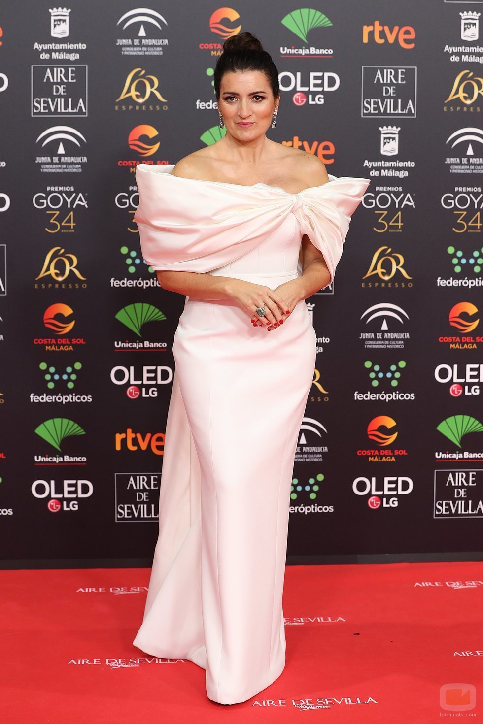 Silvia Abril posa en la alfombraroja de los Premios Goya 2020
