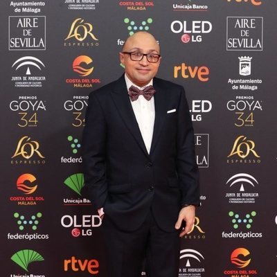 Jesús Vidal posa en la alfombra roja de los Premios Goya 2020