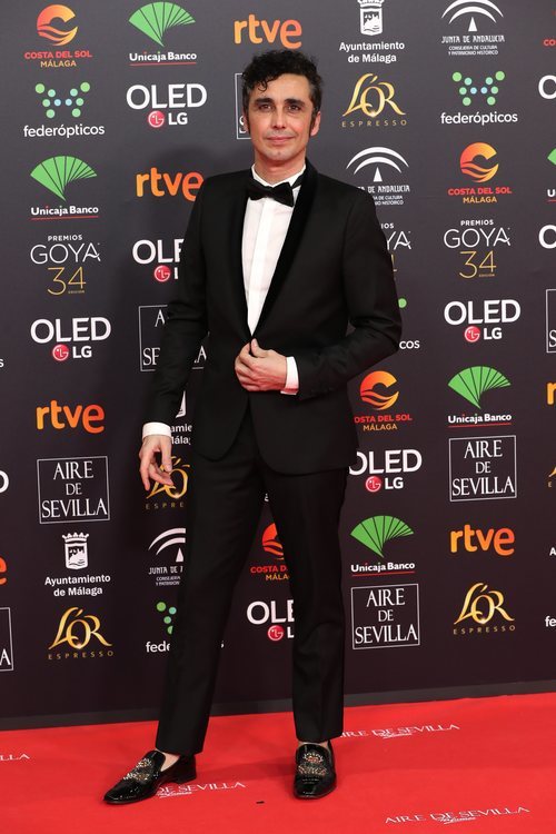 Canco Rodríguez en la alfombra roja de los Premios Goya 2020