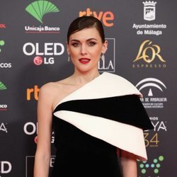 Marta Nieto posa en la alfombra roja de los Premios Goya 2020