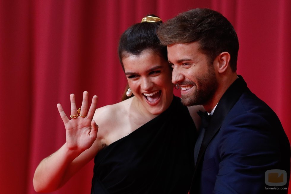 Amaia Romero y Pablo Alborán en los Premios Goya 2020