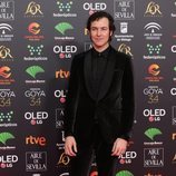 Jorge Suquet en la alfombra roja de los Premios Goya 2020