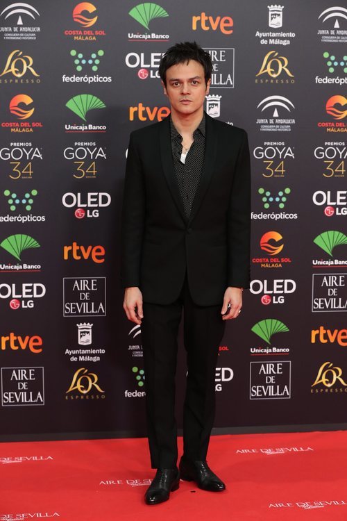 Jamie Cullum en la alfombra roja de los Premios Goya 2020