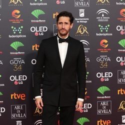 Juan Diego Botto en la alfombra roja de los Premios Goya 2020
