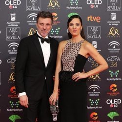 Laila Alemany y Armando del Río en la alfombra roja de los Premios Goya 2020