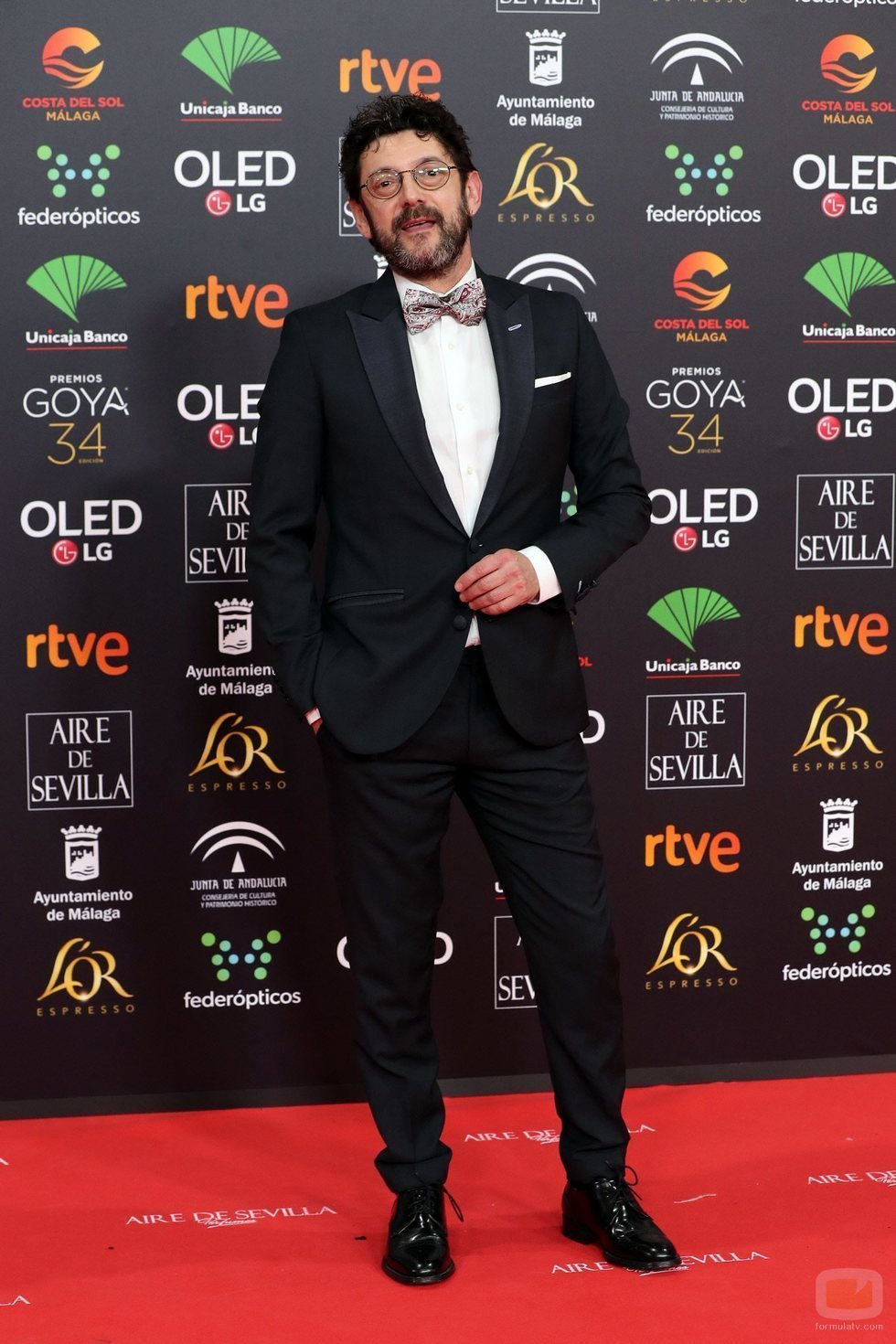 Manolo Solo en la alfombra roja de los Premios Goya 2020