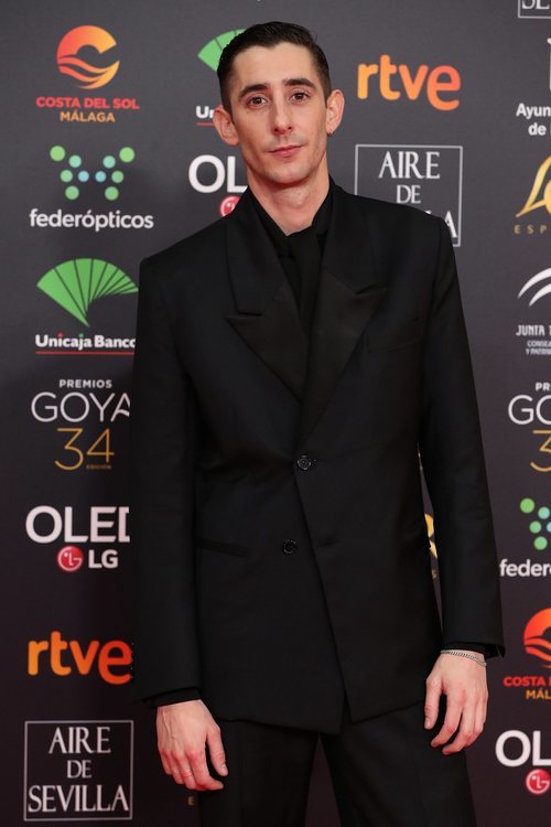Enric Auquer en la alfombra roja de los Premios Goya 2020