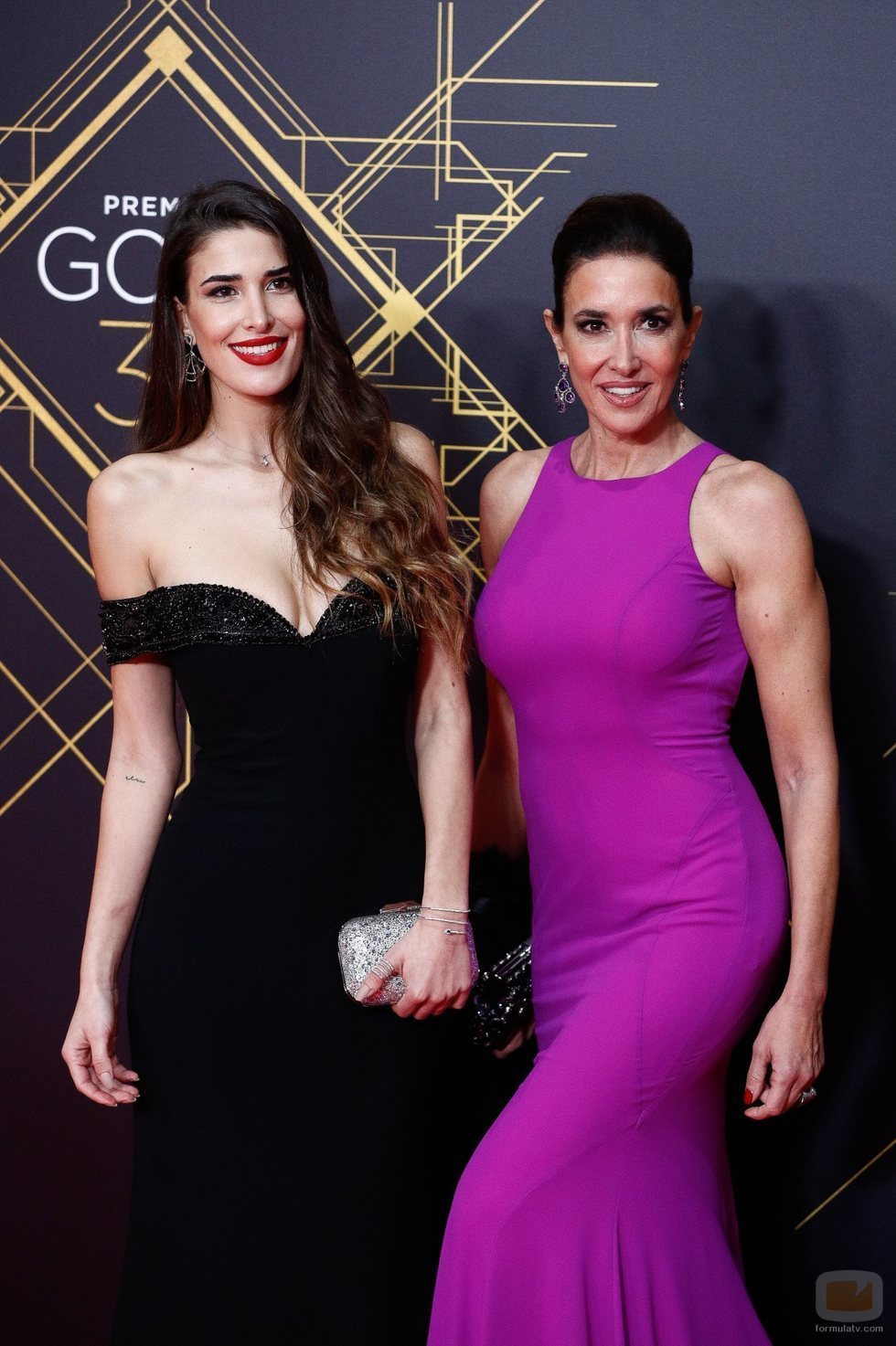 Elsa Anka y Lidia Torrent en la alfombra roja de los Premios Goya 2020
