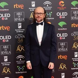 Santiago Seguro en la alfombra roja de los Premios Goya 2020