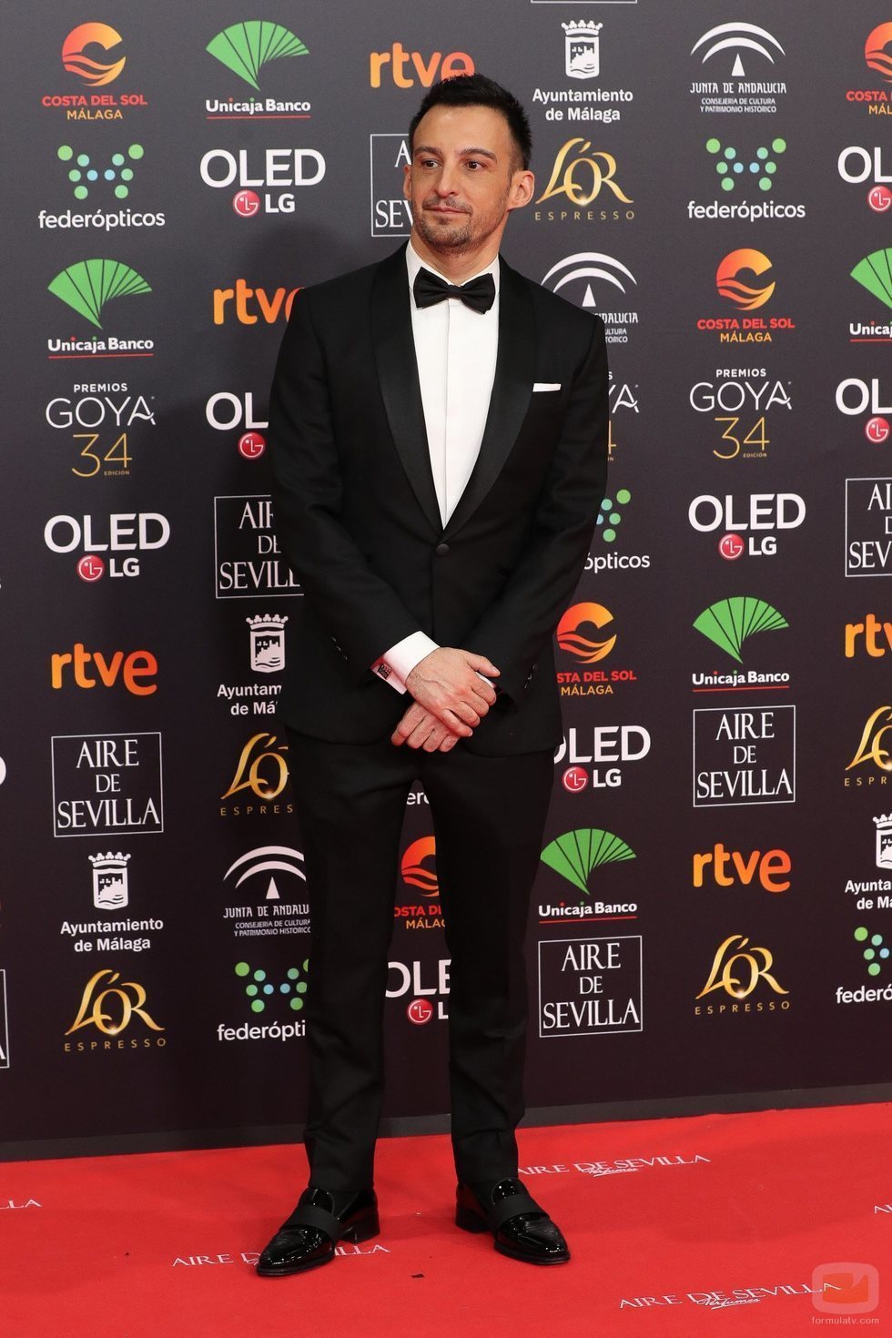 Alejandro Amenábar en la alfombra roja de los Premios Goya 2020