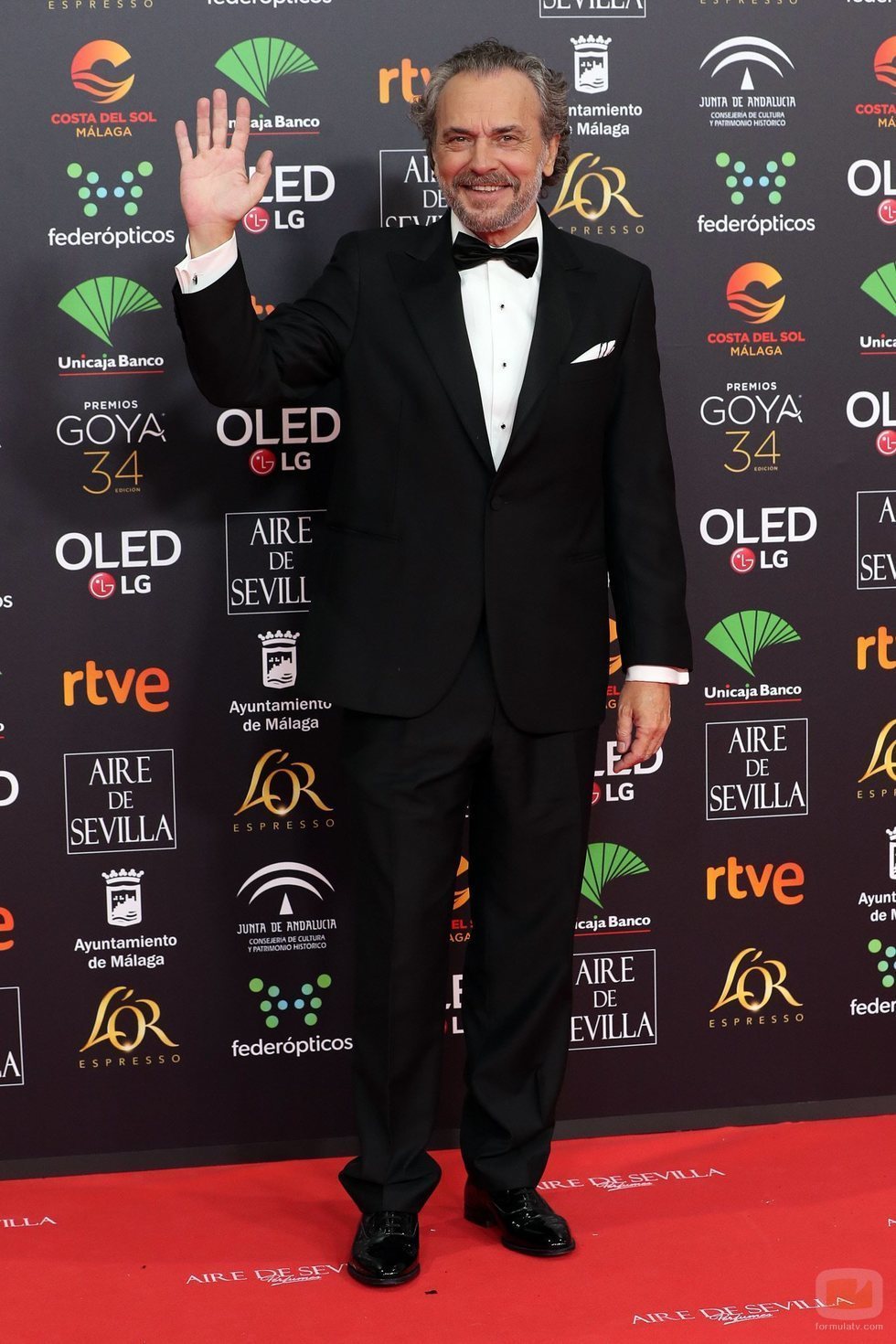 José Coronado en la alfombra roja de los Premios Goya 2020