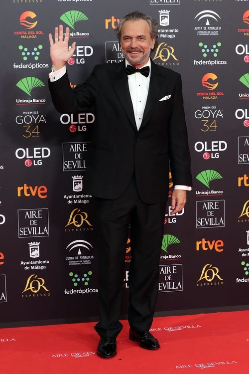 José Coronado en la alfombra roja de los Premios Goya 2020