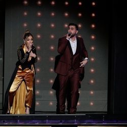 Ana Mena y Rayden cantan en los Premios Goya 2020