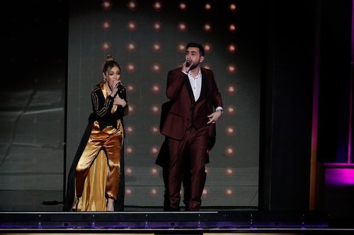 Ana Mena y Rayden cantan en los Premios Goya 2020