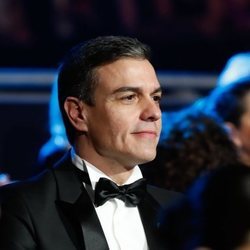 Pedro Sánchez en la gala de los Premios Goya 2020