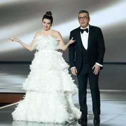Silvia Abril y Buenafuente en la gala de los Premios Goya 2020