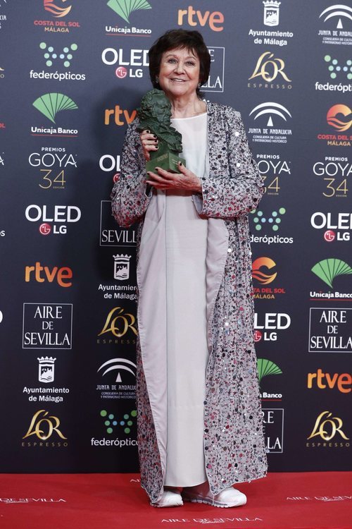 Julieta Serrano son su Premio Goya 2020 a Mejor Actriz de Reparto