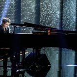 Jamie Cullum durante su actuación en la gala de los Premios Goya 2020