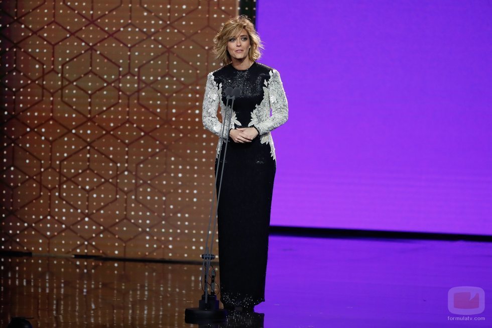 María Casado en la gala de los Premios Goya 2020