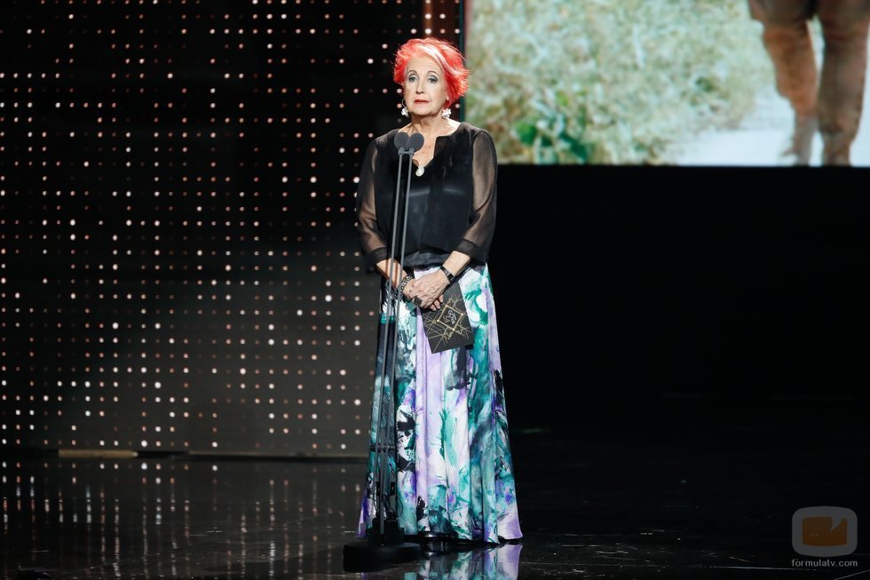 Rosa María Calaf en los Premios Goya 2020
