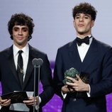 Javier Ambrossi y Javier Calvo en los Premios Goya 2020