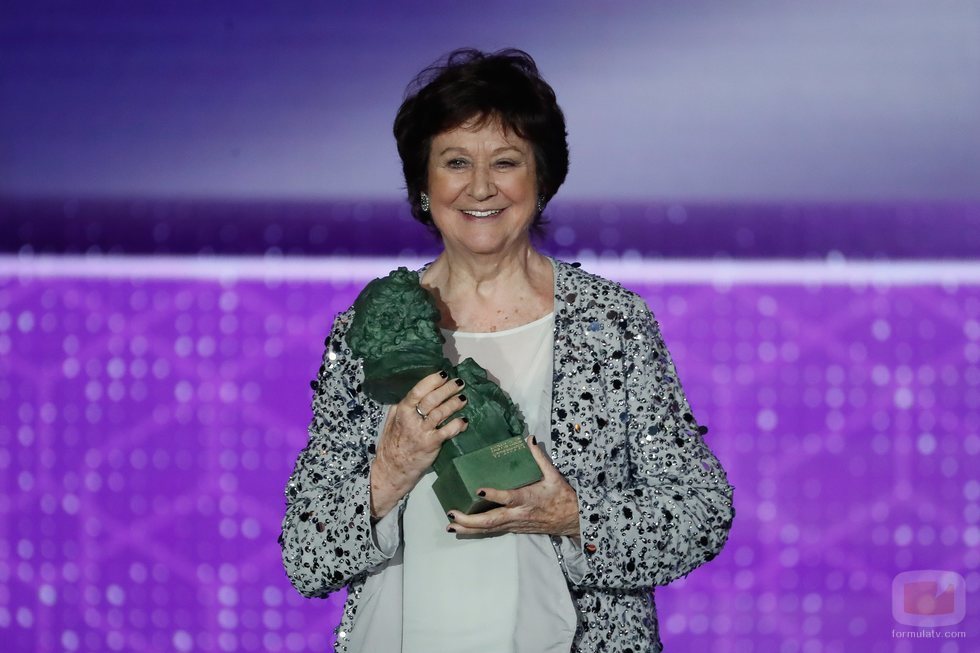 Julieta Serrano, emocionada con su primer Premio Goya 2020