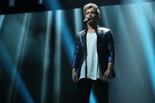 Nick canta en solitario en la Gala 2 de 'OT 2020'
