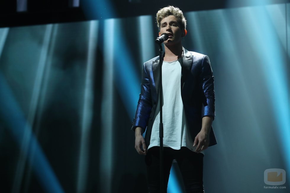 Nick canta en solitario en la Gala 2 de 'OT 2020'