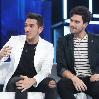 Bruno y Javy en la Gala 2 de 'OT 2020'