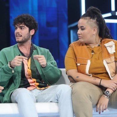 Rafa y Eli en la Gala 2 de 'OT 2020'