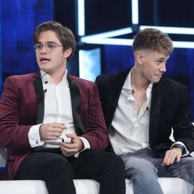 Gèrard y Hugo, juntos antes de cantar en la Gala 2 de 'OT 2020'