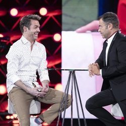 Hugo Castejón es entrevistado por Jorge Javier Vázquez en la Gala 3 de 'El tiempo del descuento'