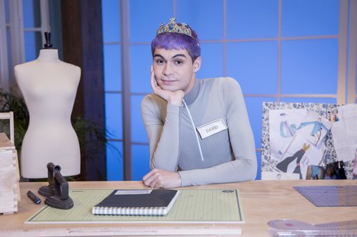 David, aprendiz de 'Maestros de la costura 3'