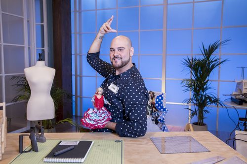 Fran, aprendiz de 'Maestros de la costura 3'