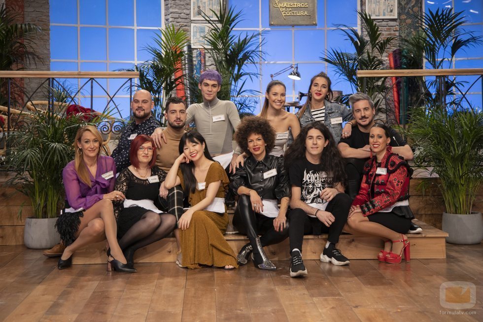 Los 12 aprendices de la tercera edición de 'Maestros de la costura'