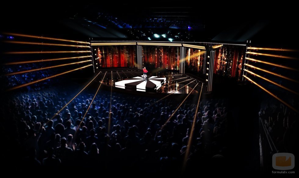 El escenario del Melodifestivalen 2020