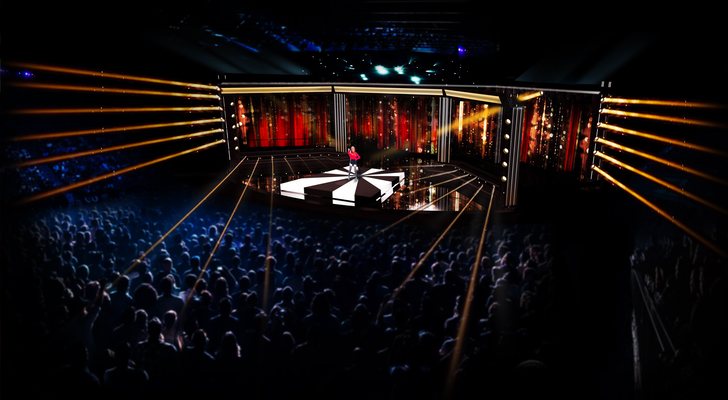 El escenario del Melodifestivalen 2020
