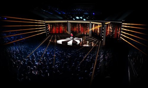 El escenario del Melodifestivalen 2020