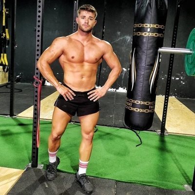 Ismael Nicolás ('La isla de las tentaciones'), muy sexy en el gimnasio