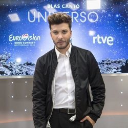 Blas Cantó en la rueda de prensa de RTVE de Eurovisión 2020