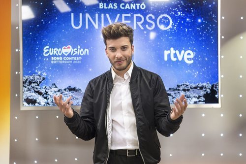 Blas Cantó presenta "Universo" antes de Eurovisión 2020