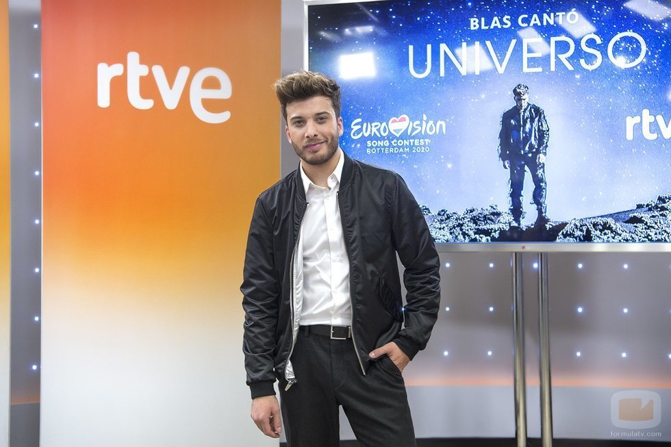 Presentación de "Universo", la canción de Blas Cantó en Eurovisión 2020