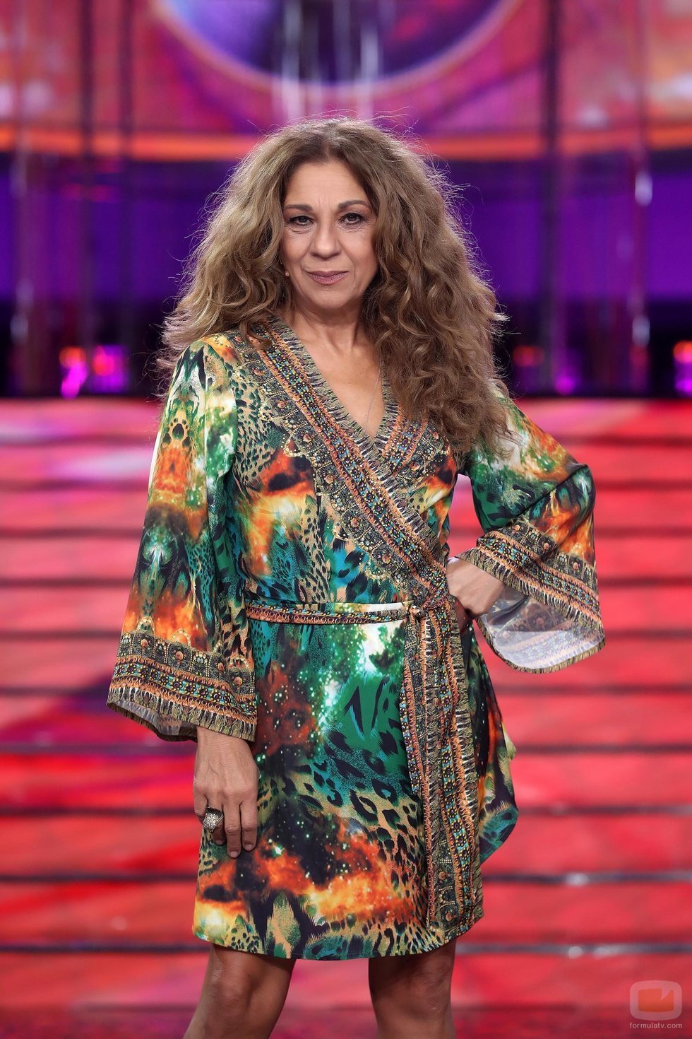 Lolita en la Gala 4 de 'Tu cara me suena 8'