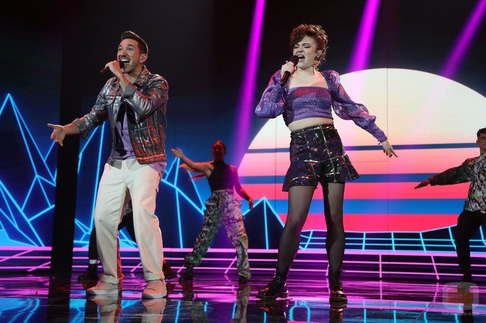 Bruno y Anne en la Gala 3 de 'OT 2020'