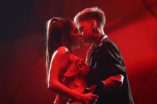 Anajú y Hugo en la Gala 3 de 'OT 2020'