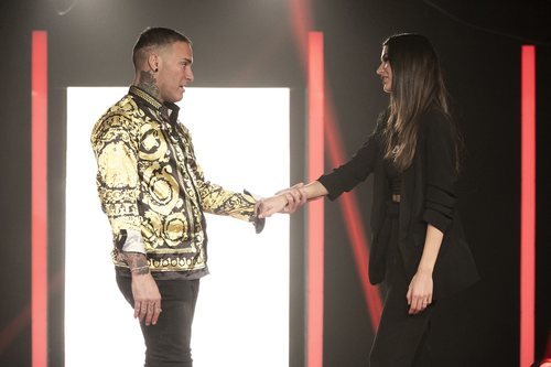 Dinio García se despide de Estela Grande en la Gala 4 de 'El tiempo del descuento'