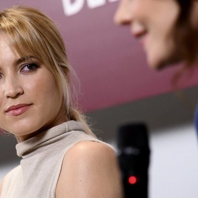 Ana Fernández en la presentación de 'Las chicas del cable 5'