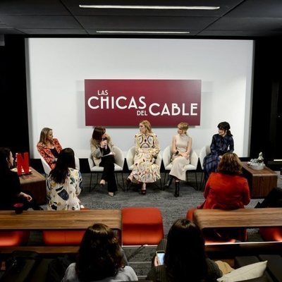 Rueda de prensa de la temporada final de 'Las chicas del cable'